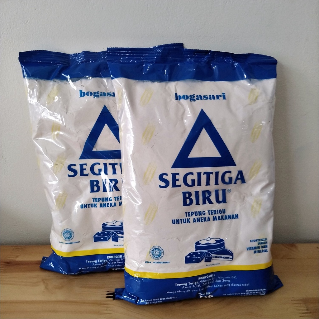 Jual Bogasari Segitiga Biru Tepung Terigu 1 Kg Shopee Indonesia