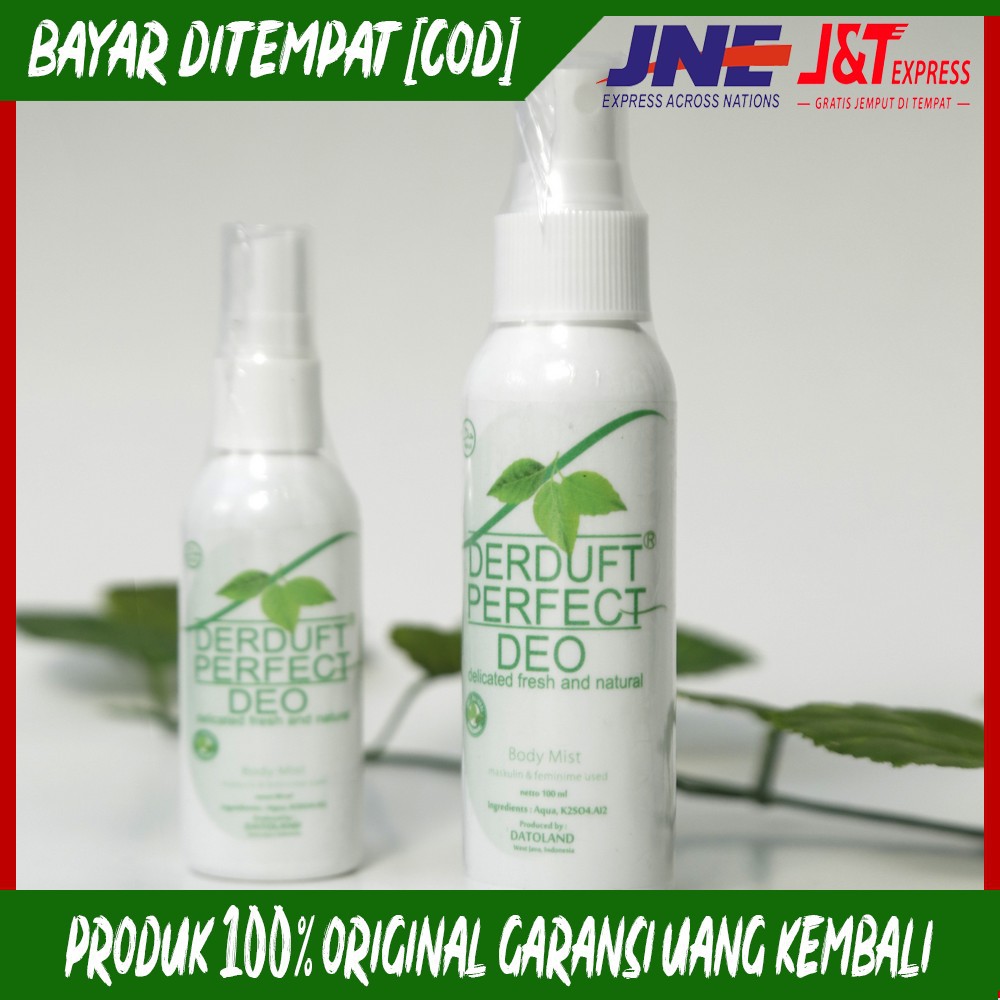 Jual DEODORANT SPRAY ANTIPERSPIRANT TERBAIK UNTUK WANITA DERDUFT PERFECT DEO 100 NATURAL