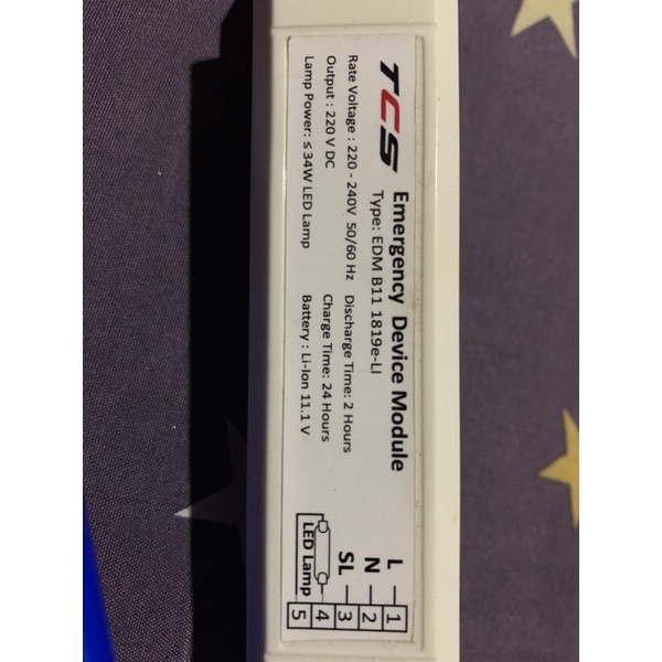 Jual TCS EMERGENCY MODULE Type EDM B11 1819eLI | Shopee Indonesia