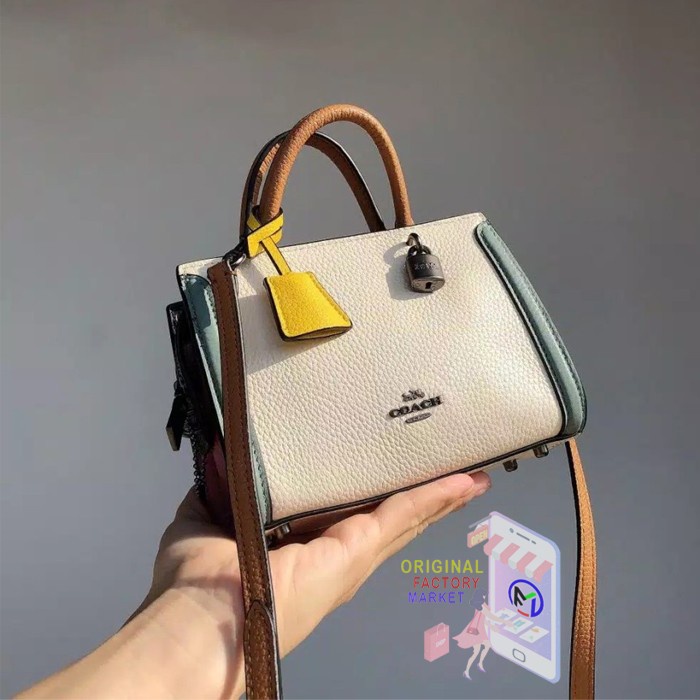 Jual TAS COACH 1426 Micro Zoe Crossbody In Colorblock ORIGINAL COACH
