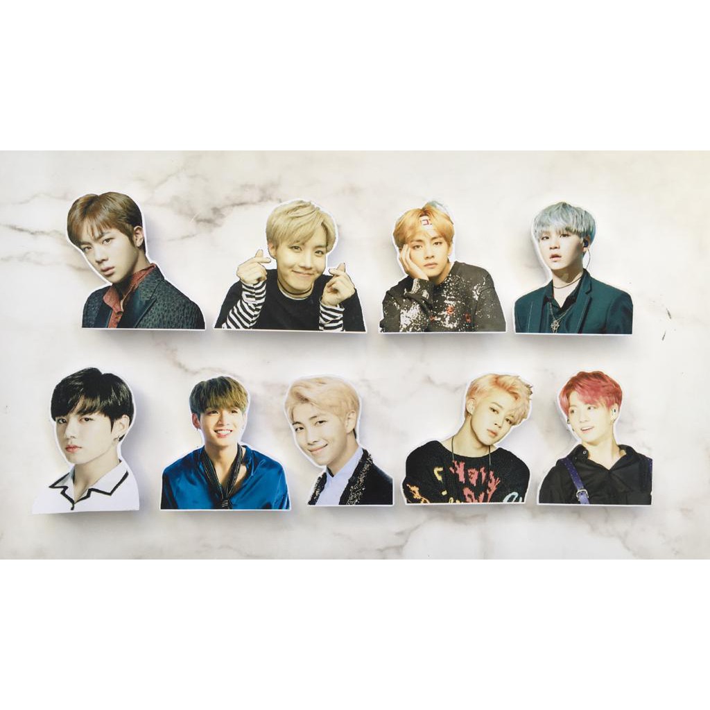 Jual Topper personel BTS utk hiasan cake | Shopee Indonesia