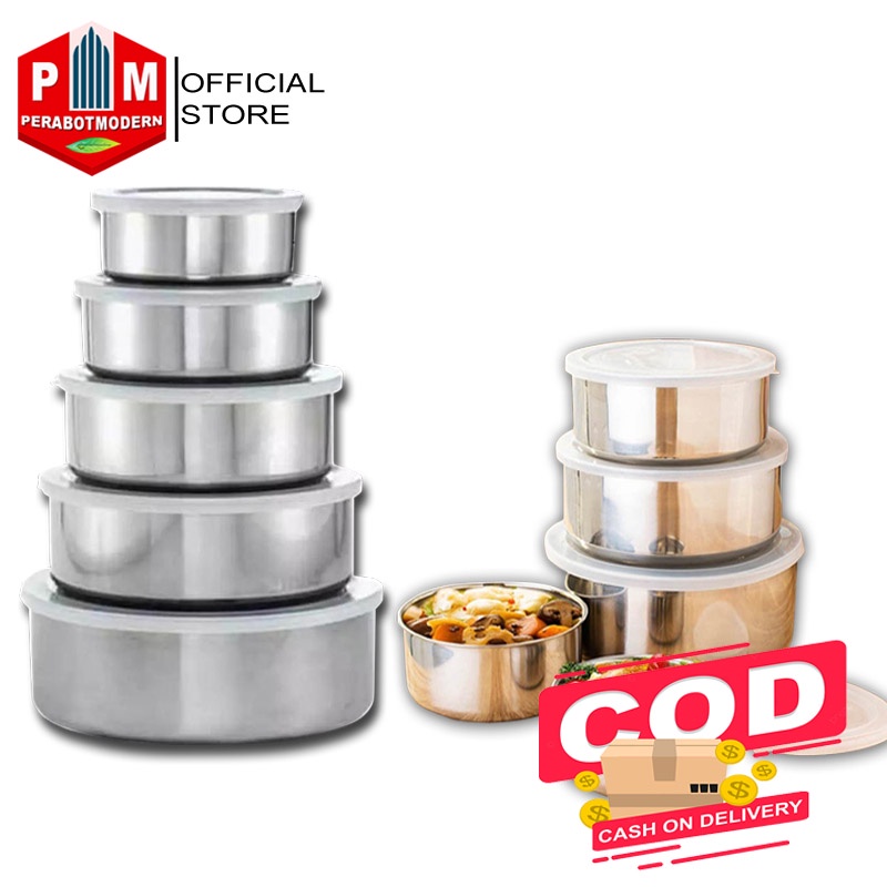Jual Rantang Stainless Steel 5 Susun / Rantang Beranak Set 5pcs ...