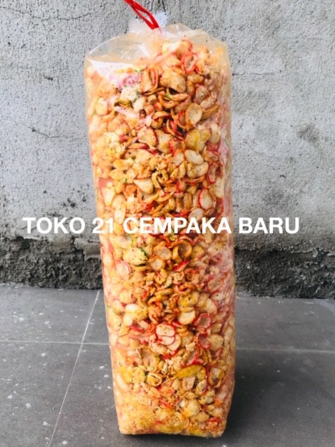 Jual Kerupuk Jablay Bantet 1 Ball Krupuk Jablay Seblak Kencur Warna