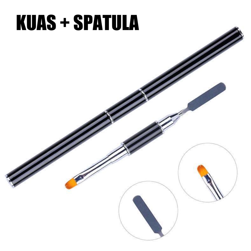 Jual Brush Spatula Kikir Kuku Nail Art Liner Nail Art Kuas Kuku