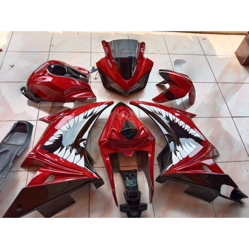 Jual FULL BODY FAIRING CB150R MODEL R25 PNP | Shopee Indonesia