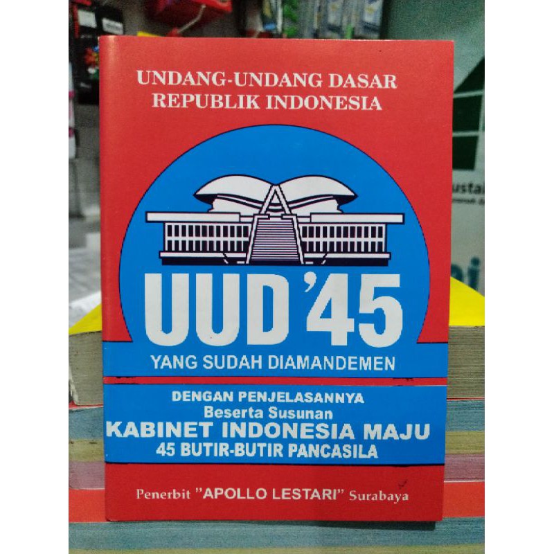 Jual UNDANG-UNDANG DASAR REPUBLIK INDONESIA | Shopee Indonesia