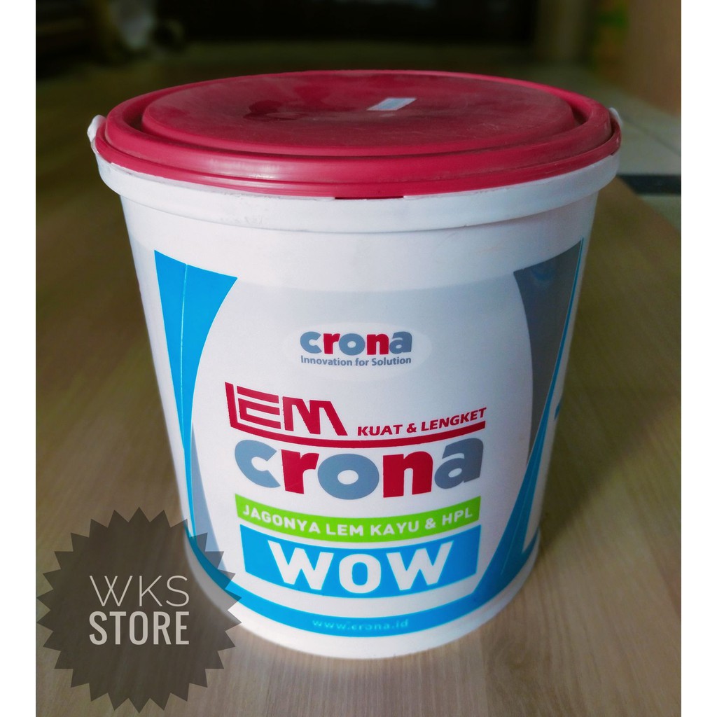 Jual Lem Hpl Pvc Crona Wow Kg Shopee Indonesia