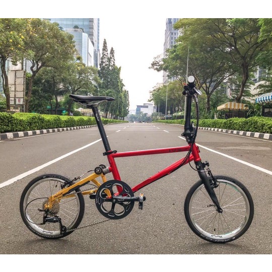 Jual SEPEDA TYRELL IVE SPORTS FOLDING BIKE READY 7 COLOURS Shopee Indonesia