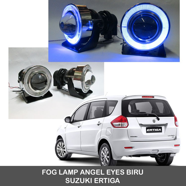 Jual FOG LAMP ANGEL EYES BIRU SUZUKI ERTIGA Shopee Indonesia