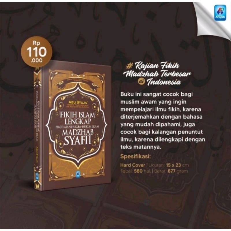 Jual FIKIH LENGKAP PENJELASAN HUKUM-HUKUM ISLAM MADZHAB SYAFI'I (HC ...