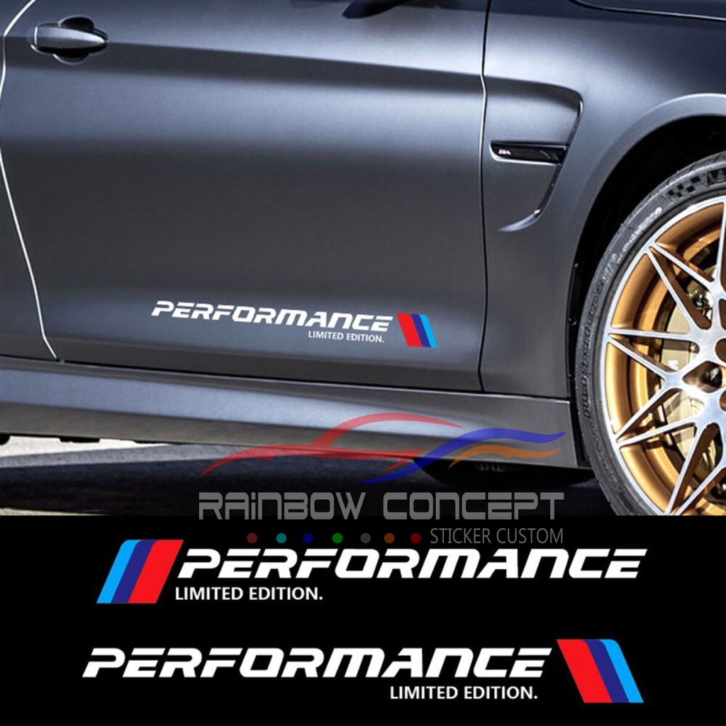 Jual stiker mobil performance warna kombinasi sticker cutting universal ...