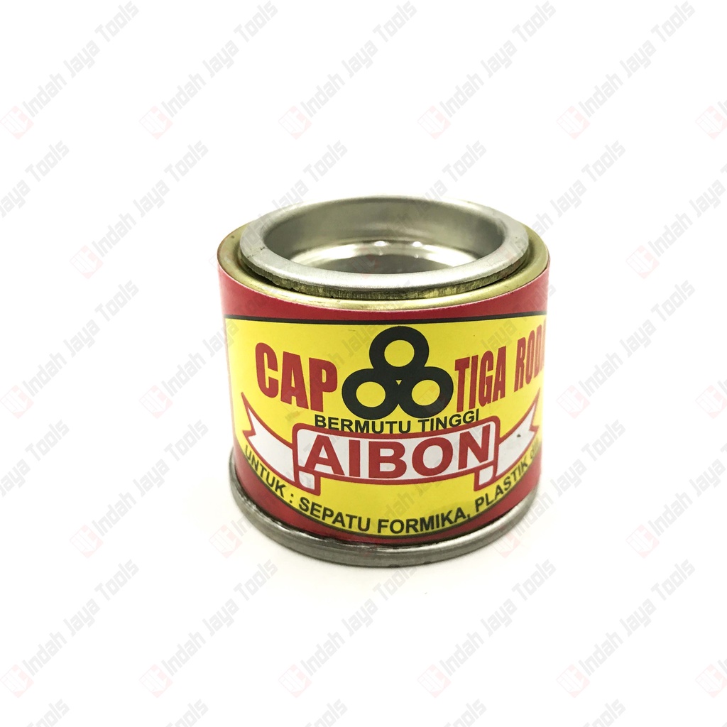 Jual CAP TIGA RODA KECIL Lem Aibon Lem Plastik Perekat Karet Serbaguna ...