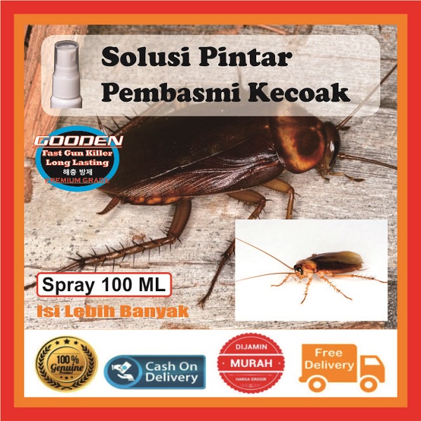 CC Cockroach Repellent Cockroach Killer Spray 500ml Lipas Killer Pest  Control Non-Toxic Safe Spray Pembasmi Lipas