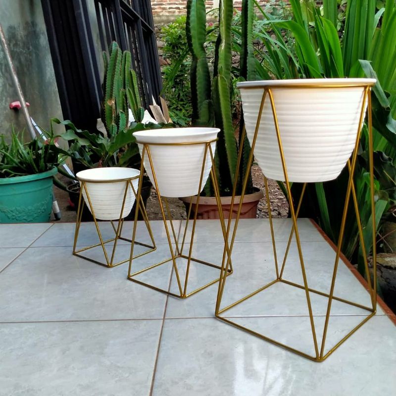 Jual Standing Pot Standing Pot Besi Standing Pot Minimalis Standing Pot Murah Shopee Indonesia