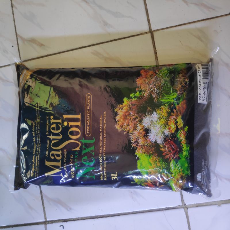 Jual Master Soil Platinum Soil Super Powder L Soil Aquascape Shopee