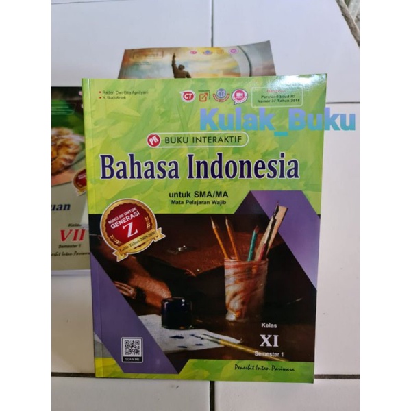 Jual Buku Lks Pr Interaktif Bahasa Indonesia Kelas XI,11 Semester 1 ...