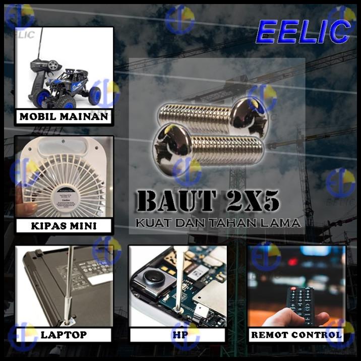 Jual Eelic Bat X Isi Pcs Baut Untuk Pengunci Mesin Dan Lain Lain