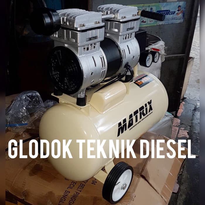 Jual Kompresor Oilless 1 HP MATRIX OIL FREE COMPRESSOR OFS750-25 OIL ...