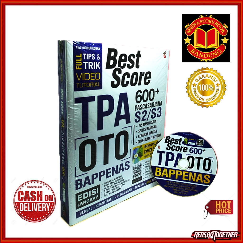 Jual BUKU PSIKOTES - BUKU TPA - Buku Psikotes Best Score Tpa Oto ...