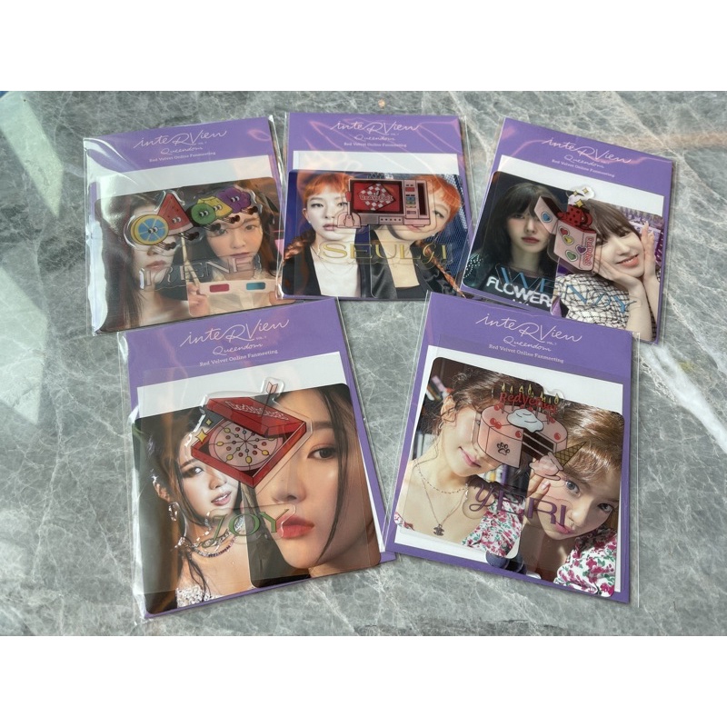 Jual RED VELVET EPOXY STICKER SET INTERVIEW VOL.7 QUEENDOM | Shopee ...