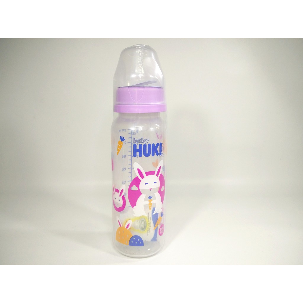 Jual HUKI Botol Susu Bayi 60 mL 120 mL 240 mL Dot Gepeng Nipple ...
