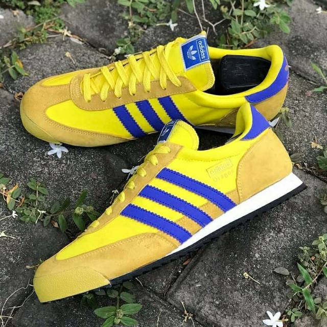 Adidas dragon yellow store blue