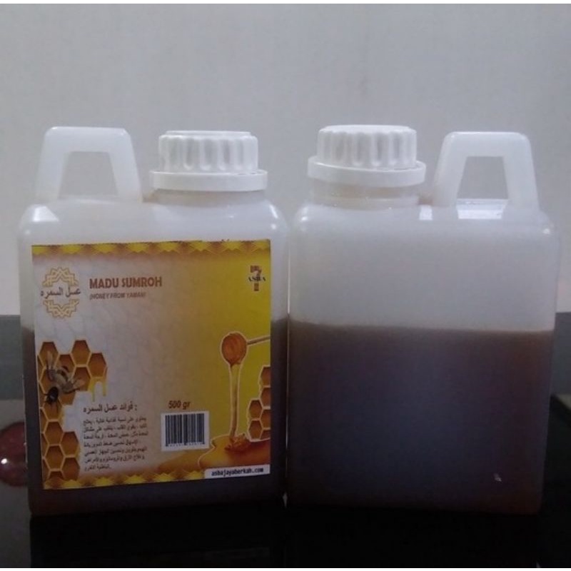 Jual Madu Sumroh 500 gram Asli Yaman Hadramaut Sumrah Honey Yemen Madu ...