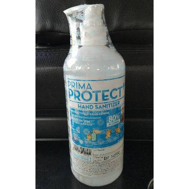 Jual Prima Protect + Hand Sanitizer 500ml kemasan pompa | Shopee Indonesia