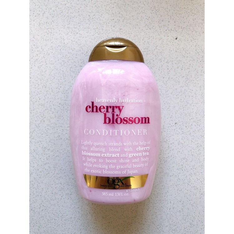 Jual OGX Heavenly Hydration Cherry Blossom Conditioner 385ml | Shopee ...