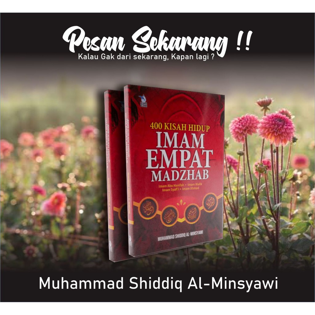 Jual BUKU 400 KISAH KISAH HIDUP IMAM EMPAT MADZHAB ZAM ZAM | Shopee ...