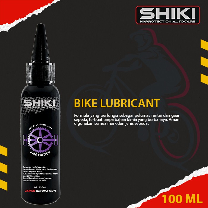 Jual SHIKI BIKE LUBRICANT PELUMAS RANTE SEPEDA / OLI RANTE SEPEDA ...