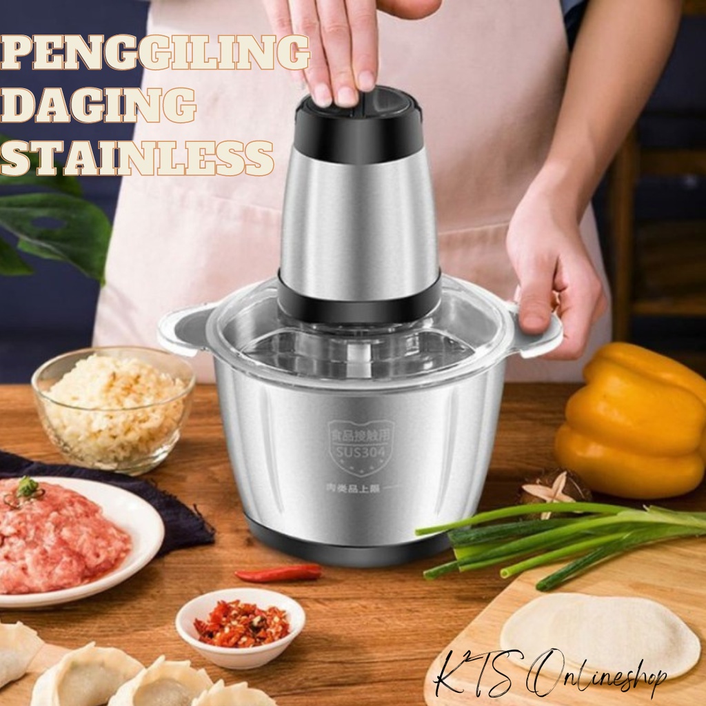 Jual BLENDER DAGING STAINLESS / FOOD CHOPPER BLENDER MULTIFUNGSI ...