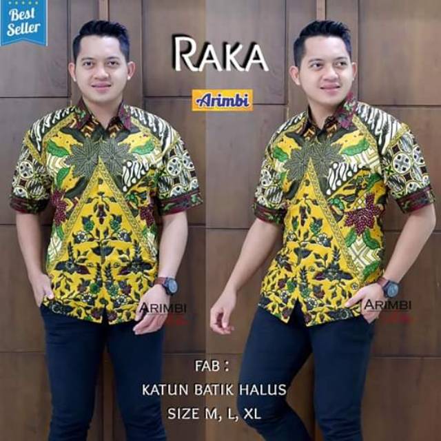 Jual Kemaja batik raka | Shopee Indonesia