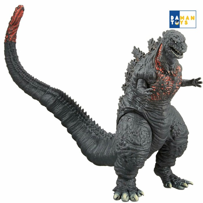 Jual Produk Action Figure Shin Godzilla Merah Mainan Monster Godzila ...