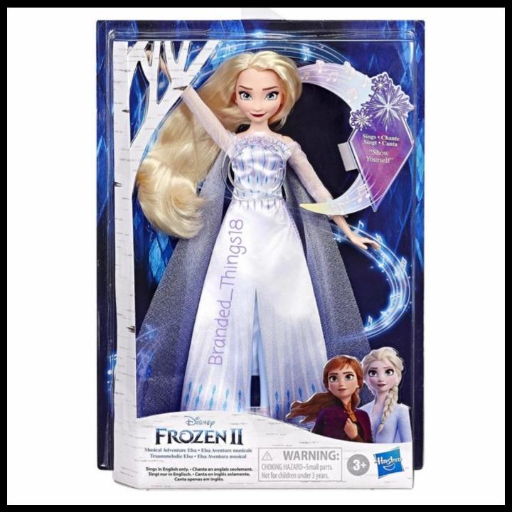 Jual Boneka Frozen 2 Discovery Elsa Light And Sound Anna Barbie Elsa ...