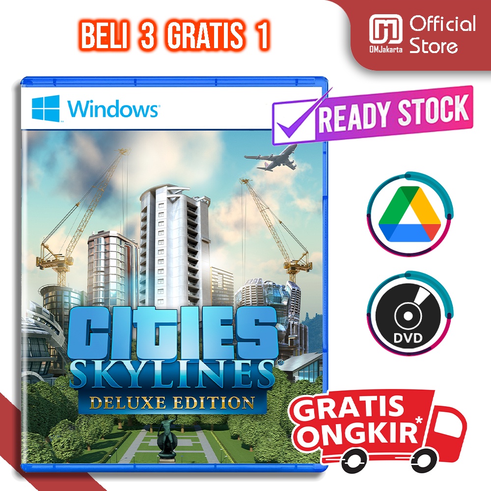 Jual Cities Skylines Deluxe Edition | Shopee Indonesia