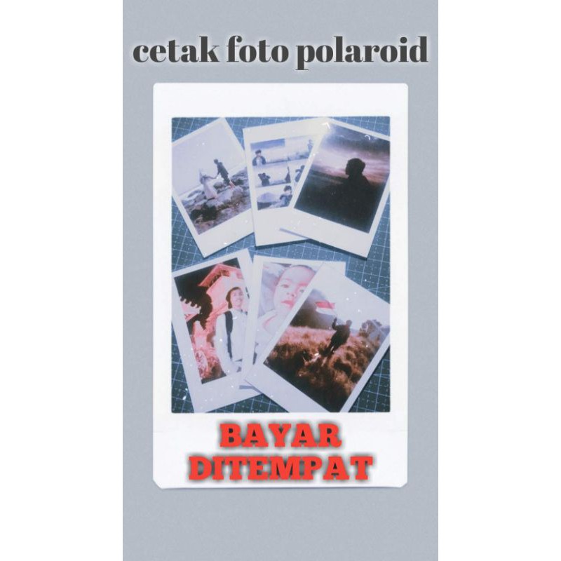 Jual Cetak Foto Polaroid Murah Proses Cepat Shopee Indonesia 4146