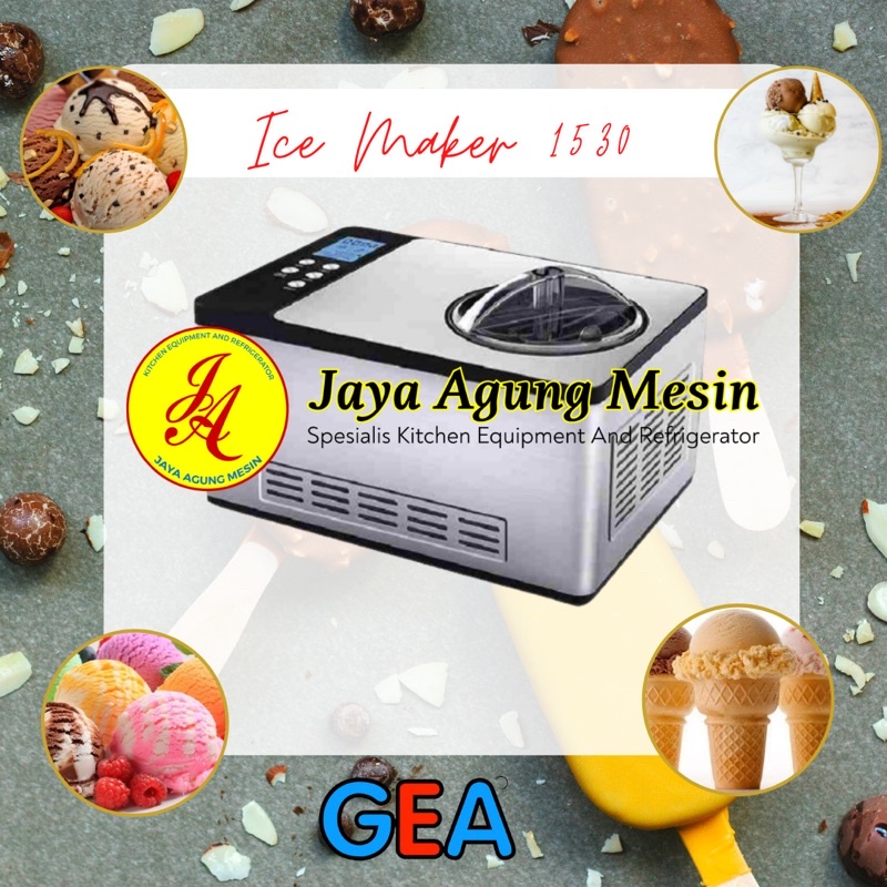 Jual ICE 1530 Hard Ice Machine Gea Mesin Pembuat Ice Cream Shopee Indonesia