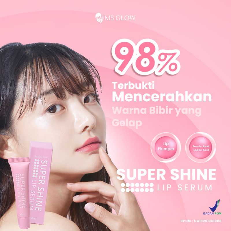 Jual Super Shine Lip Serum Ms Glow Shopee Indonesia