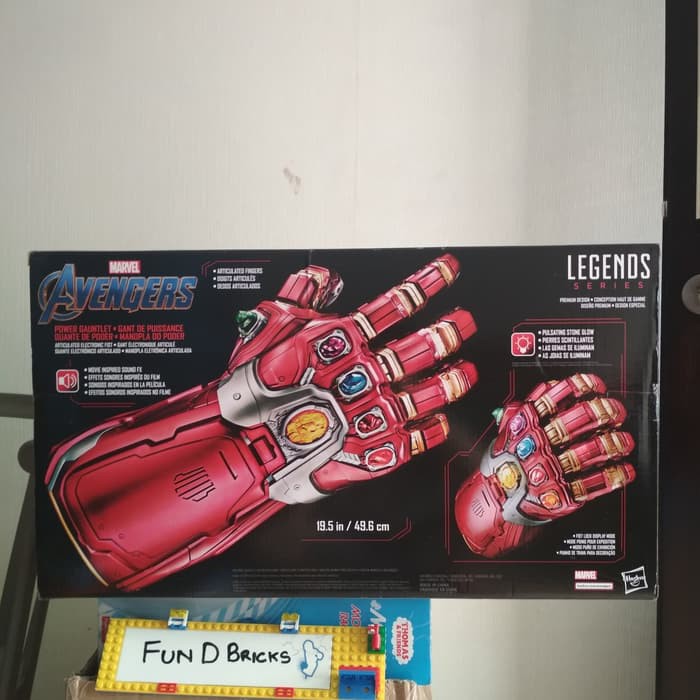 Jual Hasbro Legend Series Power Gauntlet Infinity Gauntlet Iron Man ...