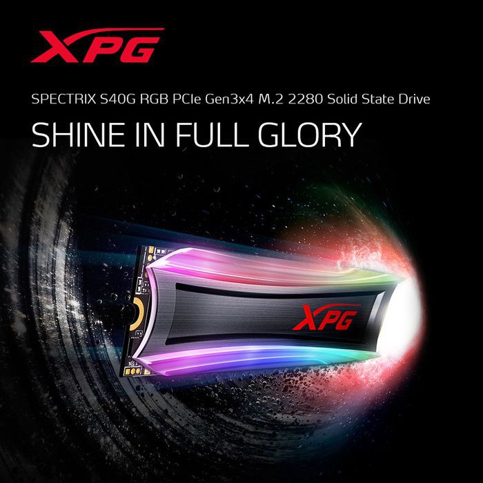 Jual ADATA XPG SSD ADATA SPECTRIX S40G M.2 NVME PCIE RGB 256GB / 512GB ...
