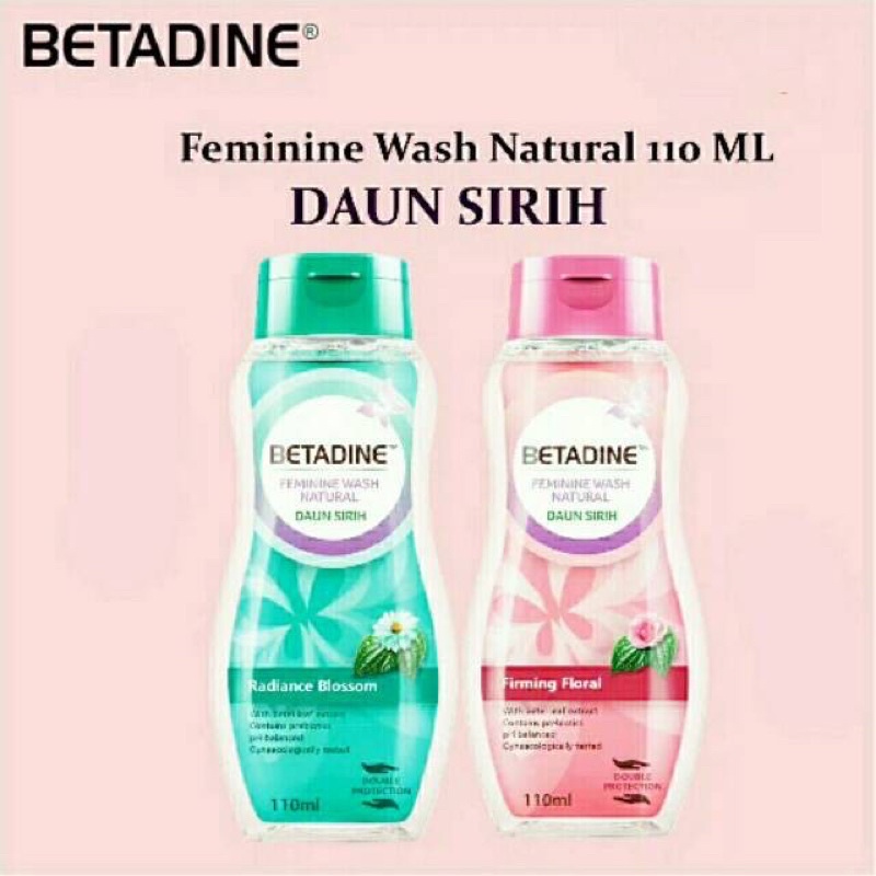 Jual Betadine Feminine Wash Natural Daun Sirih Shopee Indonesia