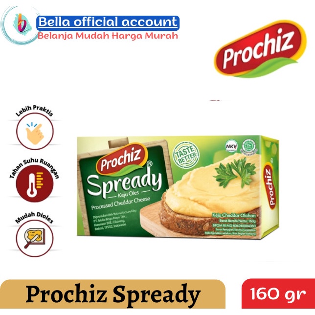 Jual PROCHIZ Cheddar Royale / Quick Melt / Spreadable / GoldCheese ...