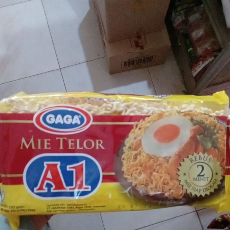 Jual Gaga Mie Telor A1 180 Gram Shopee Indonesia