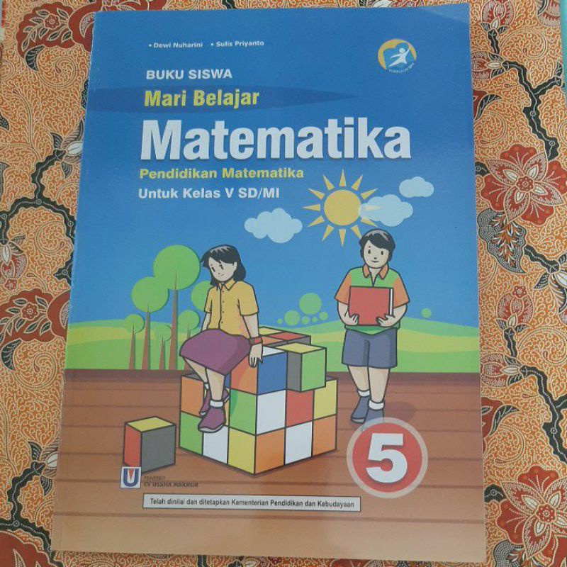 Jual Buku Siswa Mari Belajar Matematika Kelas Sd Mi Shopee Indonesia