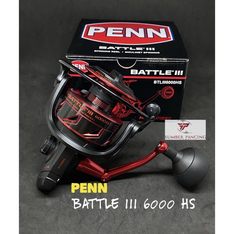 penn battle iii 6000 hs spinning reel PENN Battle  Rebel Fishing Alliance Hard to imagine Penn Battle III High Speed