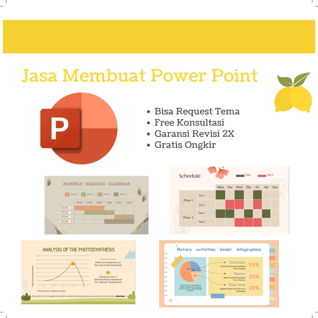 Jual JASA PEMBUATAN DAN DESIGN POWER POINT | Shopee Indonesia