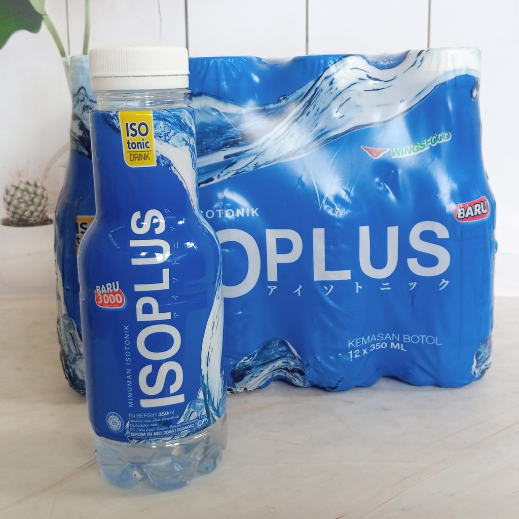 Jual Isoplus/Iso Plus 350ml Kartonan (12 pcs) | Shopee Indonesia