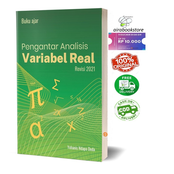 Jual Buku Ajar Pengantar Analisis Variabel Real (Revisi 2021) | Shopee ...