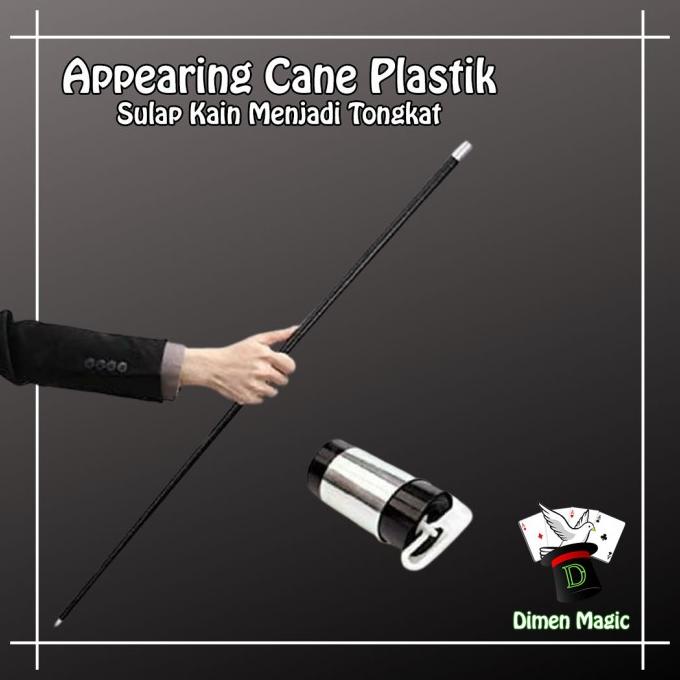 Jual Appearing Cane Plastik Dimen Magic Alat Sulap Kain Menjadi Tongkat ...
